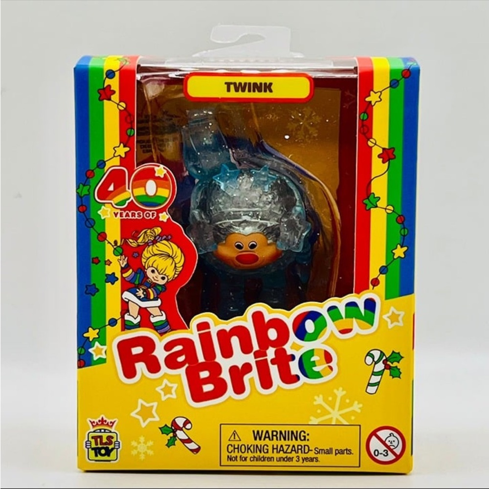 Rainbow Brite Mini Figures Holiday Edition TWINK Rare Chase